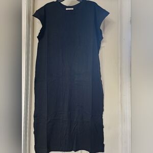 Zenana Classic Black Midi Dress